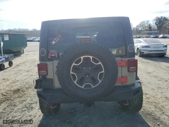 2017 Jeep Wrangler Unlimited Rubicon Recon with VIN 1C4BJWFG9HL586169, listed as a Copart auction lot 80454624 with 174,987 mi miles and Salvage Title. Bid and sale history available at carsss.com. Image 6.