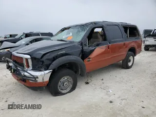 2000 Ford Excursion Limited с VIN 1FMSU43F3YEC60875, выставлен на аукционе Copart как лот 45981605 с пробегом 318 711 миль миль и Списание • Salvage title. История ставок и продаж доступна на DreamBid. Изображение 1.