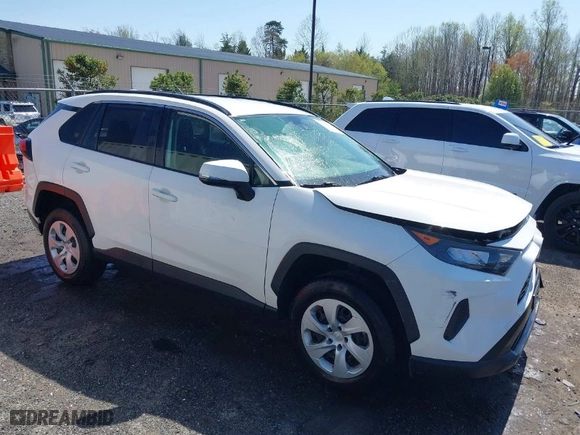 2019 Toyota RAV4 LE with VIN JTMG1RFV9KJ011935, listed as a IAAI auction lot 41904474 with 47,911 mi miles. Bid and sale history available at carsss.com. Image 1.