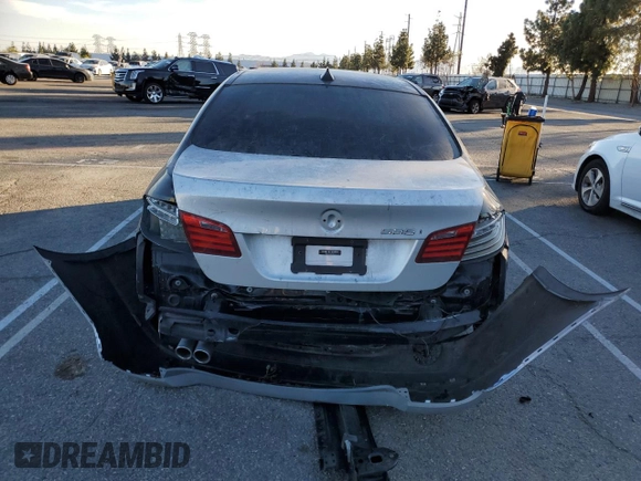 2014 BMW 5 Series 535d with VIN WBAXA5C5XED690644, listed as a Copart auction lot 87766865 with Not Provided miles and Clean Title. Bid and sale history available at carsss.com. Image 6.