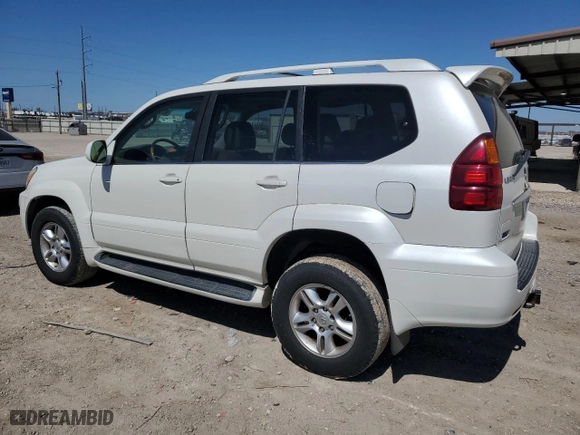 2005 Lexus GX 470 with VIN JTJBT20X250094573, listed as a Copart auction lot 48714955 with 210,436 mi miles and Clean Title. Bid and sale history available at carsss.com. Image 2.