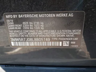 2020 BMW 3 Series 330i xDrive with VIN 3MW5R7J08L8B05749, listed as a IAAI auction lot 42090208 with 94,913 mi miles and . Bid and sale history available at DreamBid. Image 9.