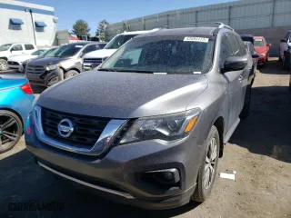 2017 Nissan Pathfinder SL with VIN 5N1DR2MM3HC677839, listed as a Copart auction lot 42893173 with 95,776 mi miles. Bid and sale history available at carsss.com. Image 1.