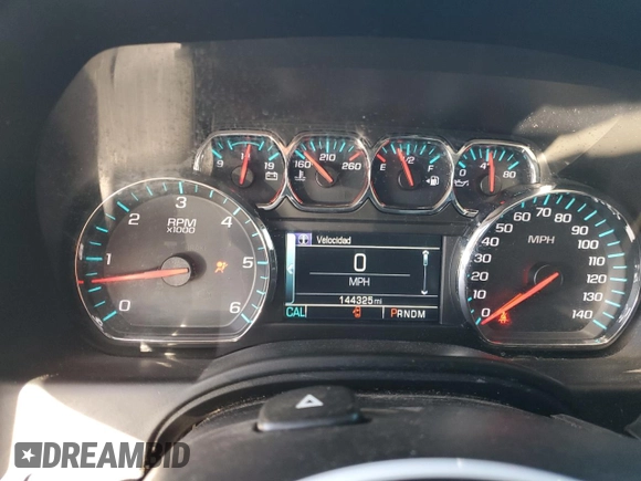 2015 Chevrolet Tahoe LT with VIN 1GNSCBKC2FR738042, listed as a Copart auction lot 84856214 with 144,325 mi miles and Salvage title. Bid and sale history available at DreamBid. Image 9.