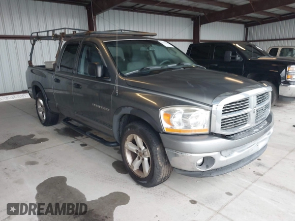 2006 Dodge 1500 SLT z VIN 1D7HA18N06S680362, wystawiony jako IAAI lot #41836625 z przebiegiem 201 180 mil mil oraz . Historia ofert i sprzedaży dostępna na DreamBid. Obrazek 1.