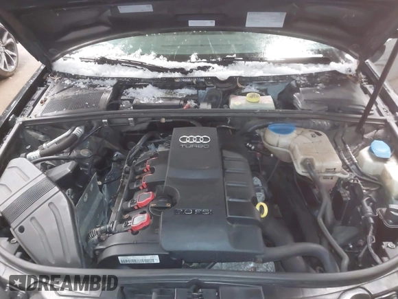 2008 Audi A4 2.0T with VIN WAUDF78E18A032709, listed as a IAAI auction lot 41281161 with 151,764 mi miles. Bid and sale history available at carsss.com. Image 10.
