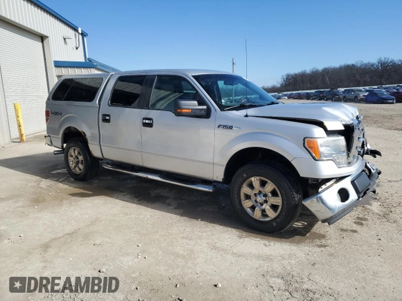 2009 Ford F-150 XL with VIN 1FTRW14819FB41374, listed as a Copart auction lot 50144435 with 110,685 mi miles and Non Repairable. Bid and sale history available at carsss.com. Image 4.