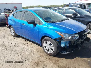 2024 Nissan Versa S z VIN 3N1CN8DVXRL912558, wystawiony jako IAAI lot #41940417 z przebiegiem 3 901 mil mil oraz . Historia ofert i sprzedaży dostępna na DreamBid. Obrazek 1.