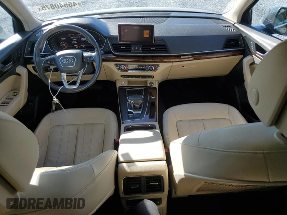 2018 Audi Q5 Premium Plus with VIN WA1BNAFY2J2022594, listed as a Copart auction lot 45540875 with 79,808 mi miles and Salvage Title. Bid and sale history available at carsss.com. Image 8.