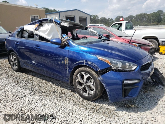 2021 Kia Forte LXS with VIN 3KPF24AD6ME337797, listed as a Copart auction lot 67763584 with 123,423 mi miles and Salvage Title. Bid and sale history available at carsss.com. Image 4.