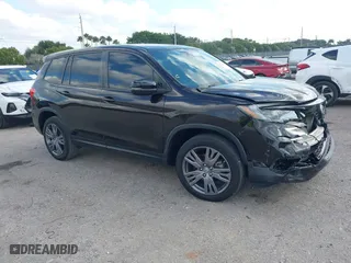 2020 Honda Passport EX-L with VIN 5FNYF7H54LB002057, listed as a IAAI auction lot 41294177 with 37,051 mi miles. Bid and sale history available at carsss.com. Image 1.