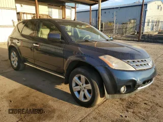 2007 Nissan Murano S with VIN JN8AZ08W07W657301, listed as a Copart auction lot 76328164 with 195,388 mi miles and Salvage Title. Bid and sale history available at carsss.com. Image 4.