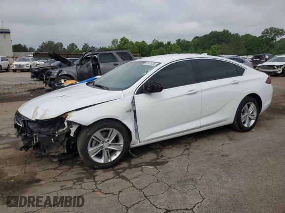 2019 Buick Regal Preferred with VIN W04GL6SXXK1075623, listed as a Copart auction lot 53975035 with 69,950 mi miles and Salvage title. Bid and sale history available at DreamBid. Image 1.