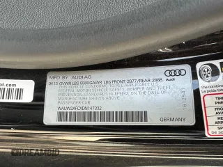 2013 Audi S7 Prestige with VIN WAUW2AFCXDN147332, listed as a Copart auction lot 42862305 with 139,742 mi miles and Clean Title. Bid and sale history available at carsss.com. Image 10.
