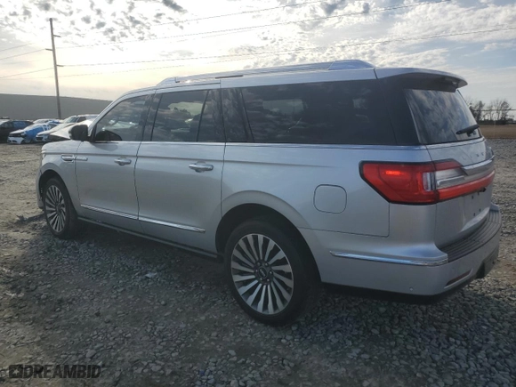 2018 Lincoln Navigator L Reserve with VIN 5LMJJ3LT6JEL12524, listed as a Copart auction lot 42803055 with 108,446 mi miles and Salvage Title. Bid and sale history available at carsss.com. Image 2.