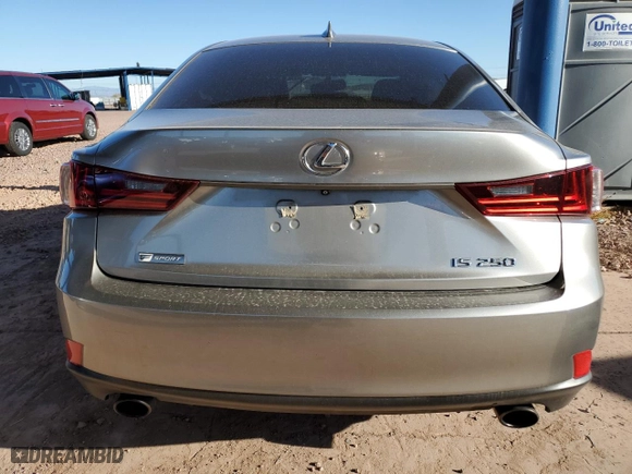 2015 Lexus IS 250 with VIN JTHBF1D27F5048937, listed as a Copart auction lot 48602775 with 136,401 mi miles and Salvage Title. Bid and sale history available at carsss.com. Image 6.