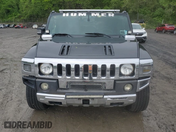 2006 Hummer H2 z VIN 5GRGN23U66H117438, wystawiony jako Copart lot #55833845 z przebiegiem 182 015 mil mil oraz Szkody całkowita. Historia ofert i sprzedaży dostępna na DreamBid. Obrazek 5.
