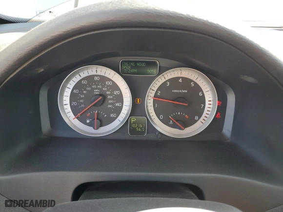 2012 Volvo C70 T5 with VIN YV1672MC8CJ127481, listed as a Copart auction lot 73129114 with 102,167 mi miles and Salvage Title. Bid and sale history available at carsss.com. Image 9.