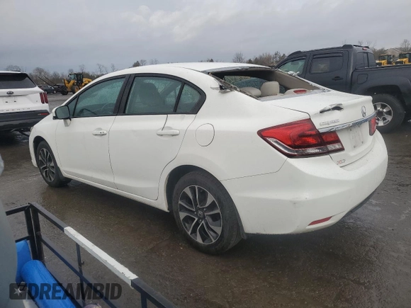 2014 Honda Civic Sedan EX with VIN 2HGFB2F84EH516900, listed as a Copart auction lot 51200885 with 144,798 mi miles and Salvage Title. Bid and sale history available at carsss.com. Image 2.