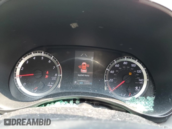 2022 Toyota Highlander LE z VIN 5TDBZRBH4NS176057, wystawiony jako Copart lot #60428025 z przebiegiem 54 600 mil mil oraz Szkoda całkowita • Salvage title. Historia ofert i sprzedaży dostępna na DreamBid. Obrazek 9.