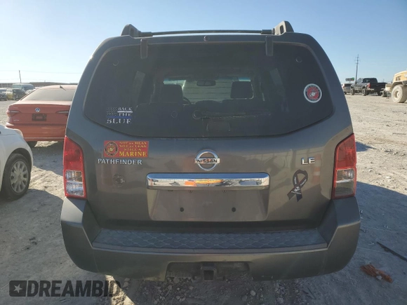 2008 Nissan Pathfinder SE with VIN 5N1AR18U78C624455, listed as a Copart auction lot 42384465 with 200,574 mi miles and Clean Title. Bid and sale history available at carsss.com. Image 6.
