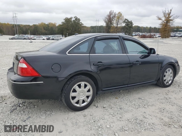 2007 Ford Five Hundred Limited with VIN 1FAFP25107G123095, listed as a Copart auction lot 79606274 with 167,868 mi miles and Salvage Title. Bid and sale history available at carsss.com. Image 3.