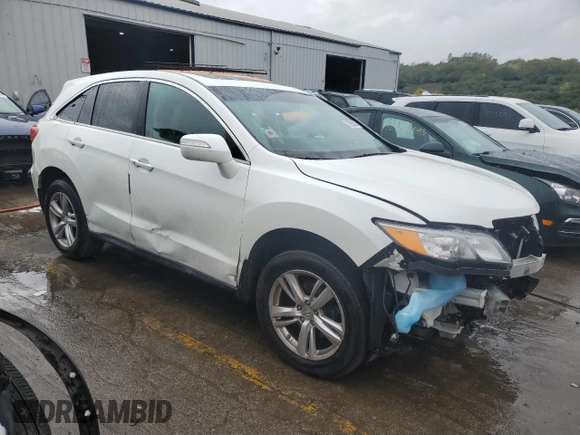 2015 Acura RDX Tech Pkg with VIN 5J8TB4H57FL026960, listed as a Copart auction lot 72962293 with 80,356 mi miles. Bid and sale history available at carsss.com. Image 4.