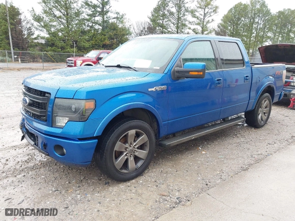 2013 Ford F-150 XL with VIN 1FTFW1CF4DFD22741, listed as a IAAI auction lot 41142876 with 1 mi miles. Bid and sale history available at carsss.com. Image 17.