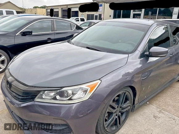 2016 Honda Accord Sport с VIN 1HGCR2F57GA132762, выставлен на аукционе Copart как лот 63671905 с пробегом 158 357 миль миль и Чистый • Clean title. История ставок и продаж доступна на DreamBid. Изображение 2.