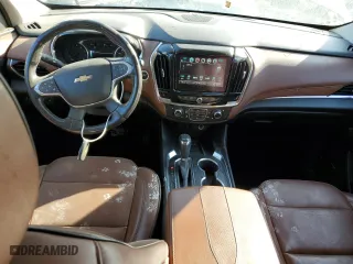 2018 Chevrolet Traverse High Country with VIN 1GNEVKKW5JJ197335, listed as a Copart auction lot 42389345 with 136,815 mi miles and Salvage Title. Bid and sale history available at carsss.com. Image 8.