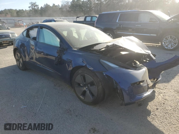 2021 Tesla Model 3 Standard Range Plus z VIN 5YJ3E1EA6MF961439, wystawiony jako Copart lot #49825655 z przebiegiem 38 355 mil mil oraz Szkody całkowita. Historia ofert i sprzedaży dostępna na DreamBid. Obrazek 4.