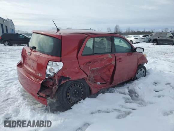 2009 Scion xD with VIN JTKKU10409J039838, listed as a Copart auction lot 46612245 with 67,554 mi miles and Salvage Title. Bid and sale history available at carsss.com. Image 3.