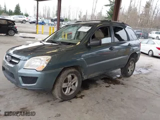 2009 Kia Sportage LX with VIN KNDJE723X97573885, listed as a IAAI auction lot 41788620 with 136,650 mi miles. Bid and sale history available at carsss.com. Image 17.