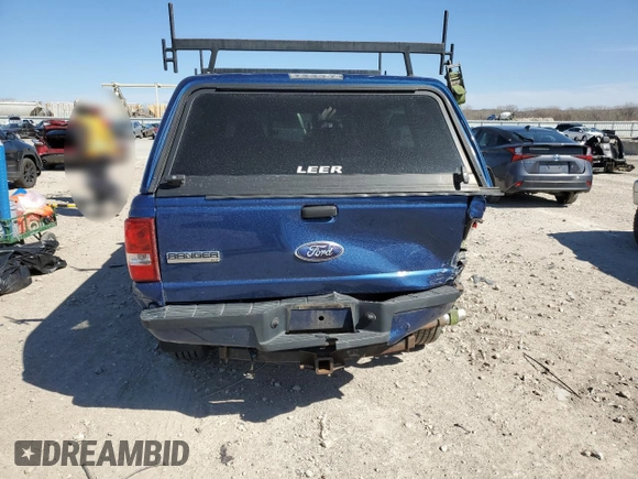 2008 Ford Ranger XLT with VIN 1FTZR45E28PA92675, listed as a Copart auction lot 49860585 with Not Provided miles and Salvage Title. Bid and sale history available at DreamBid. Image 6.