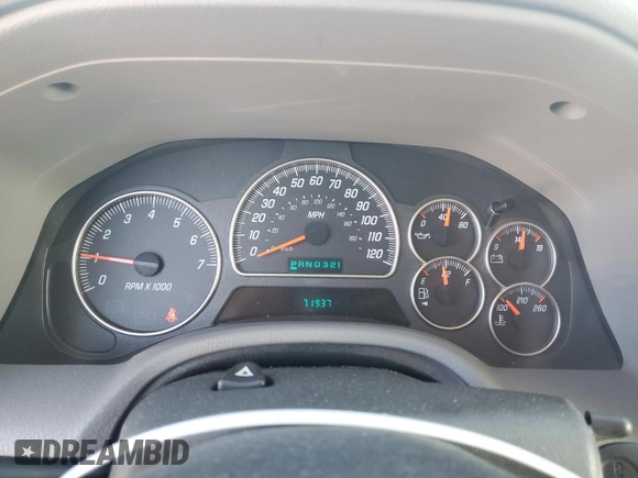 2005 GMC Envoy SLT with VIN 1GKDS13S352297652, listed as a Copart auction lot 41614205 with 71,937 mi miles and Salvage Title. Bid and sale history available at carsss.com. Image 9.