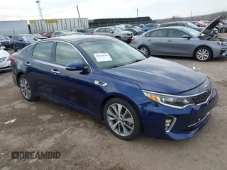 2018 Kia Optima LX with VIN 5XXGT4L35JG258758, listed as a IAAI auction lot 41846220 with 26,842 mi miles. Bid and sale history available at carsss.com. Image 1.