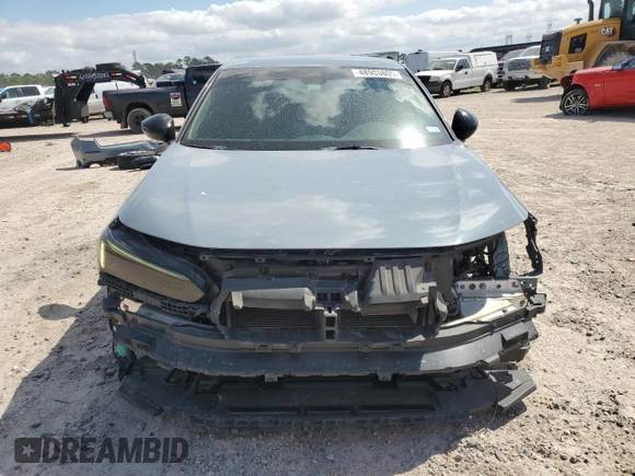 2023 Honda Civic Sedan Sport with VIN 2HGFE2F59PH535524, listed as a Copart auction lot 48980805 with 31,108 mi miles and Salvage Title. Bid and sale history available at carsss.com. Image 5.