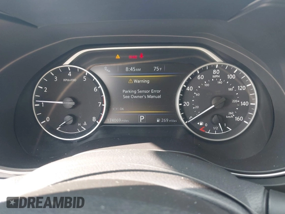 2017 Nissan Maxima Platinum with VIN 1N4AA6AP1HC403792, listed as a IAAI auction lot 42436500 with 174,069 mi miles and . Bid and sale history available at DreamBid. Image 7.