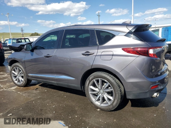 2021 Acura RDX Technology with VIN 5J8TC1H5XML023706, listed as a Copart auction lot 53155535 with 52,636 mi miles and Salvage title. Bid and sale history available at DreamBid. Image 2.