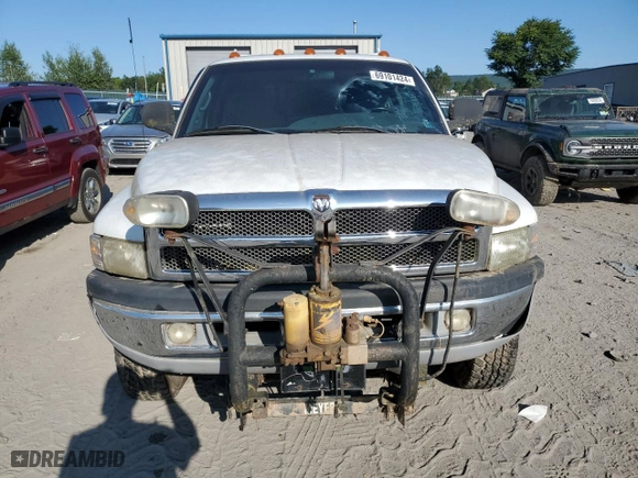 1999 Dodge Ram 2500 with VIN 3B7KF23Z6XG236963, listed as a Copart auction lot 69101424 with 0 mi miles and Salvage Title. Bid and sale history available at carsss.com. Image 5.
