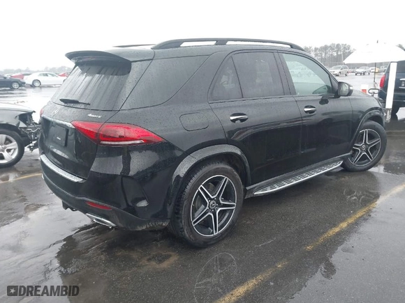 2022 Mercedes-Benz GLE with VIN 4JGFB4KB8NA807826, listed as a IAAI auction lot 41754876 with 44,427 mi miles. Bid and sale history available at carsss.com. Image 4.