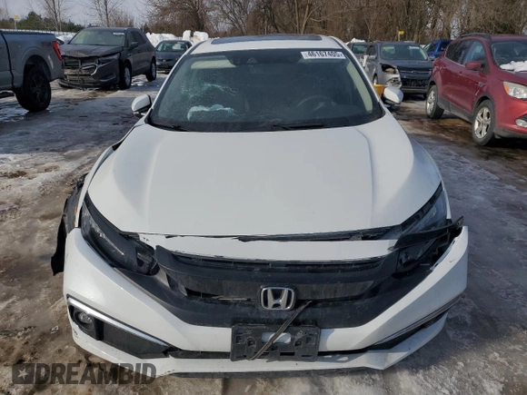 2020 Honda Civic Sedan Touring with VIN 2HGFC1F9XLH100783, listed as a Copart auction lot 46167405 with 144,219 mi miles and Clean Title. Bid and sale history available at carsss.com. Image 5.