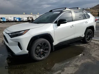 2023 Toyota RAV4 Hybrid XSE z VIN JTME6RFV5PJ035603, wystawiony jako Copart lot #58802745 z przebiegiem 22 750 mil mil oraz Szkoda całkowita • Salvage title. Historia ofert i sprzedaży dostępna na DreamBid. Obrazek 1.