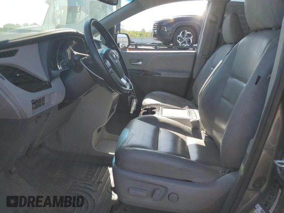2016 Toyota Sienna XLE with VIN 5TDYK3DC6GS727718, listed as a Copart auction lot 54650605 with 90,380 mi miles and Salvage Title. Bid and sale history available at DreamBid. Image 7.
