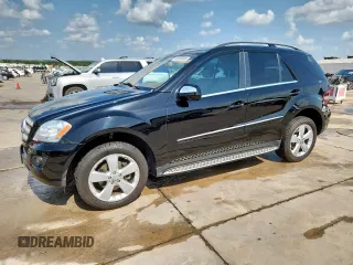 2010 Mercedes-Benz M 350 with VIN 4JGBB5GB5AA534478, listed as a Copart auction lot 61593595 with 106,265 mi miles and Salvage title. Bid and sale history available at DreamBid. Image 1.