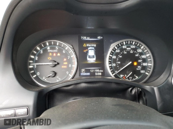 2018 Infiniti Q50 Sport with VIN JN1EV7AP5JM359885, listed as a Copart auction lot 49888835 with 121,198 mi miles and Salvage Title. Bid and sale history available at carsss.com. Image 9.