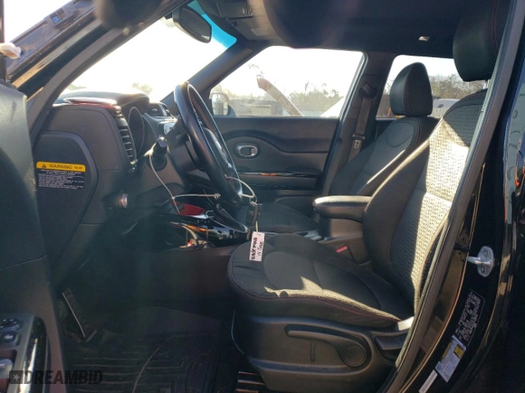 2015 Kia Soul + with VIN KNDJP3A52F7155113, listed as a Copart auction lot 46698115 with 185,220 mi miles and Salvage Title. Bid and sale history available at carsss.com. Image 7.