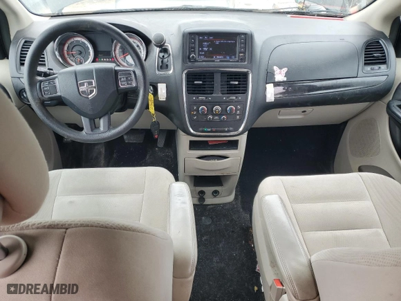2018 Dodge Grand Caravan SE with VIN 2C4RDGBGXJR137257, listed as a Copart auction lot 44750595 with 128,236 mi miles and Salvage Title. Bid and sale history available at carsss.com. Image 8.