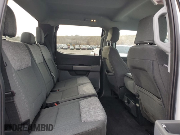 2023 Ford F-150 XL with VIN 1FTEW1EP3PFC53689, listed as a Copart auction lot 51655475 with 17,681 mi miles and Salvage title. Bid and sale history available at DreamBid. Image 10.