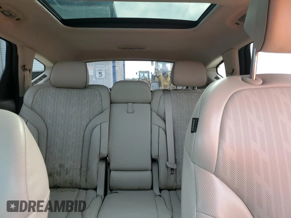 2021 Genesis GV80 with VIN KMUHB4SB1MU062943, listed as a Copart auction lot 82131414 with 36,805 mi miles and Non repairable. Bid and sale history available at DreamBid. Image 10.